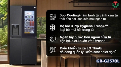 Tủ Lạnh LG Inverter 635 Lít GR-G257BL