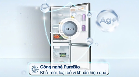 Tủ lạnh Toshiba Inverter 321 lít GR-RB405WEA-PMV(06)-MG