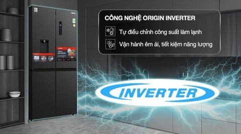 Tủ lạnh Toshiba Inverter 471 lít Multi Door GR-RF606WI-PMV(60)-AG [ Mới ]