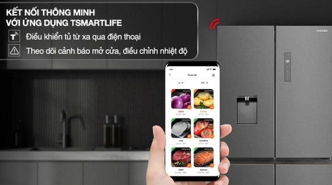 Tủ lạnh Toshiba Inverter 471 lít Multi Door GR-RF606WI-PMV(60)-AG [ Mới ]