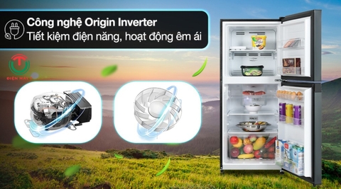 Tủ lạnh Toshiba Inverter 194 lít GR-RT252WE-PMV(52)