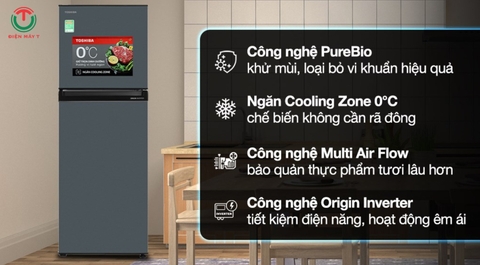 Tủ lạnhToshiba Inverter 233 lít GR-RT303WE-PMV(52)