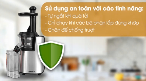 Máy ép chậm Hafele GS-133N (535.43.811)