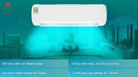 Máy lạnh Gree Inverter 1.5 HP GWC12FB-K6D9A1W