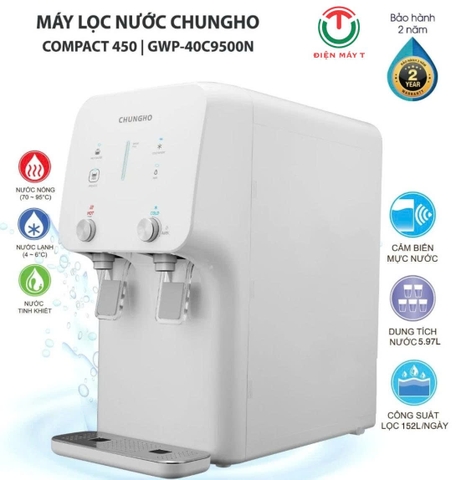 Máy lọc nước nóng lạnh đặt bàn ChungHo GWP-40C9500N