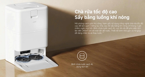 Robot hút bụi lau nhà Xiaomi H50 Pro EU ( BHR089NEU )