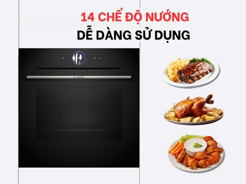Lò nướng Bosch HBG7341B1B ( SERIES 8 )