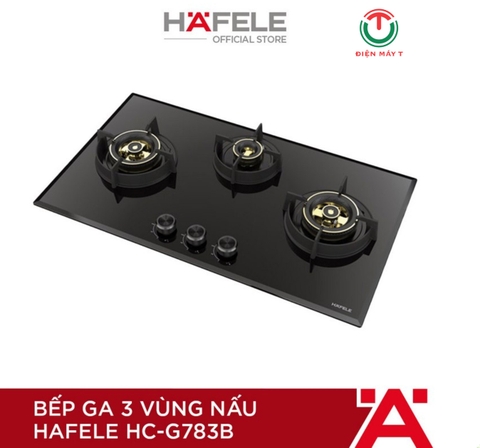 Bếp ga âm 3 vùng nấu Hafele HC-G783B