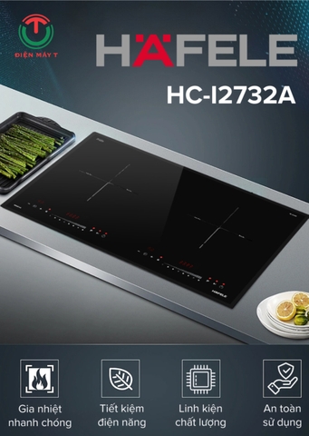 Bếp Từ Âm 2 Vùng Nấu Hafele HC-I2732A