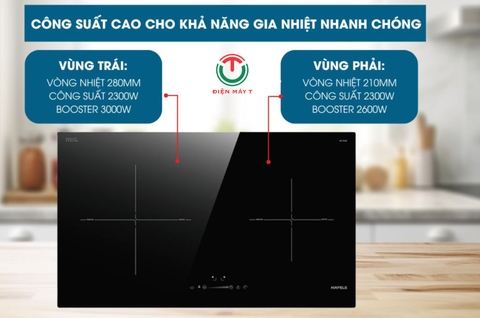 Bếp từ 2 vùng nấu Hafele HC-I752B