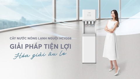 Cây nước nóng lạnh nguội hút bình Karofi HCV208  [Mới 2024]