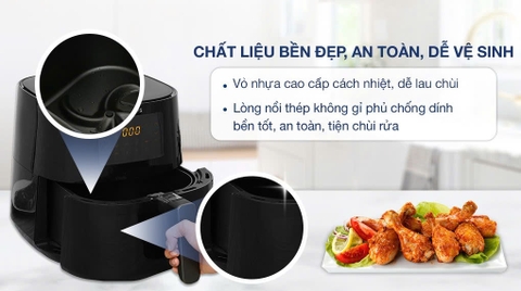 Nồi chiên không dầu 6.2 lít Philips HD9280/90