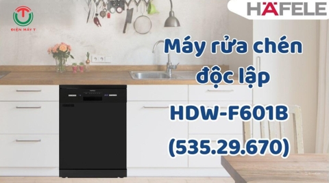 Máy rửa chén độc lập Hafele HDW-F601B (535.29.670)