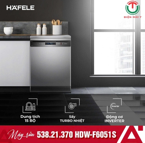 Máy rửa bát độc lập Hafele HDW-F6051S ( 538.21.370 )