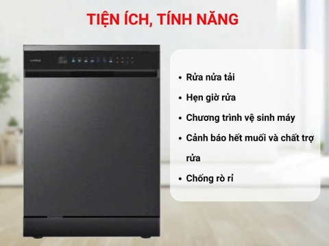 Máy Rửa Chén Độc Lập Hafele HDW-F6072B ( 535.29.700 )