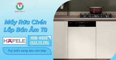 Máy rửa chén bán âm Hafele HDW-HI60B (533.23.210)