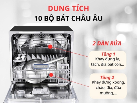Máy Rửa Chén Bát Hafele HDW-T5551B ( 538.21.340 )