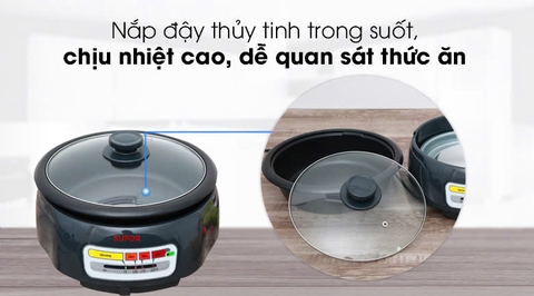 Nồi lẩu điện Supor HFK26EVN-130 4 lít