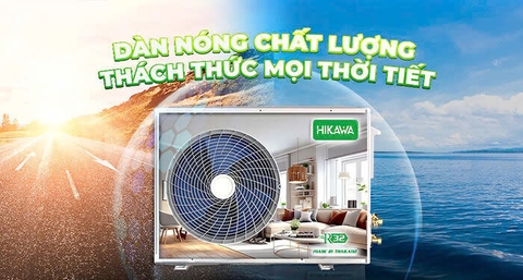 Điều hòa âm trần HIKAWA Inverter 1 chiều 30000Btu HI-CC30AT/HO-CC30AT _ Thái Lan