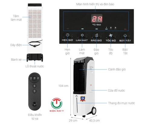Quạt điều hoà Hòa Phát HPCF1-045