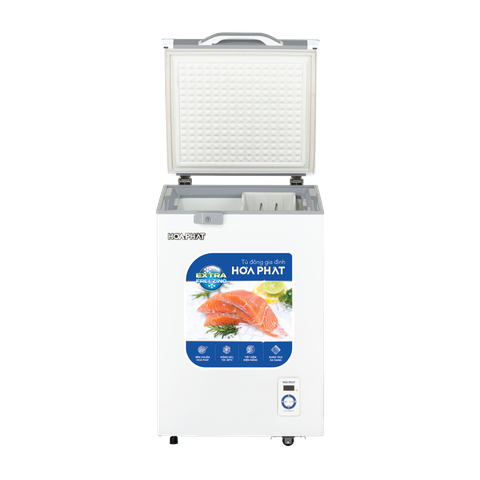 Tủ đông Hòa Phát mặt kính 1 ngăn 1 cánh HPF AD6107.T