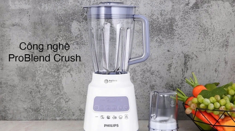 Máy xay đa năng 2 cối Philips HR2221