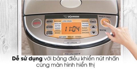 Nồi cơm điện cao tần Zojirushi 1.8 lít NP-HRQ18-XT