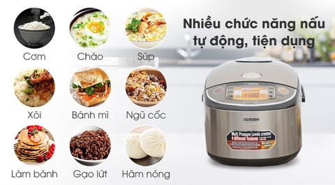Nồi cơm điện cao tần Zojirushi 1.8 lít NP-HRQ18-XT