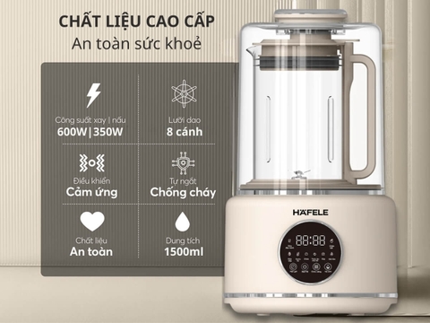 Máy làm sữa hạt Hafele HS-B151NW