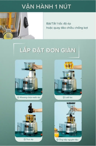 Máy ép chậm cỡ lớn Hafele HS-J42S (535.43.392)