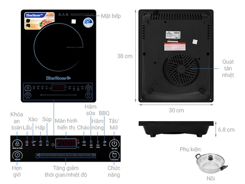 Bếp từ BlueStone ICB-6619