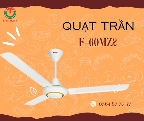 Quạt trần Panasonic 3 cánh F-60MZ2 66W