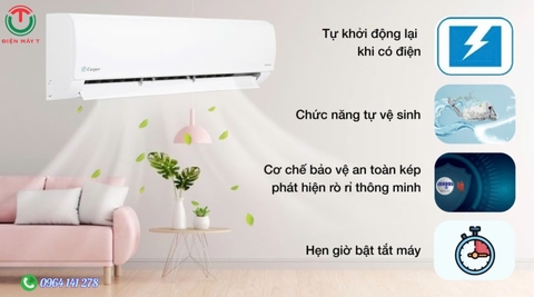 Máy lạnh Casper inverter 2HP JC18IU36