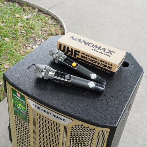 Loa Kéo Nanomax K-180 Bass 40cm 820w Karaoke Bluetooth
