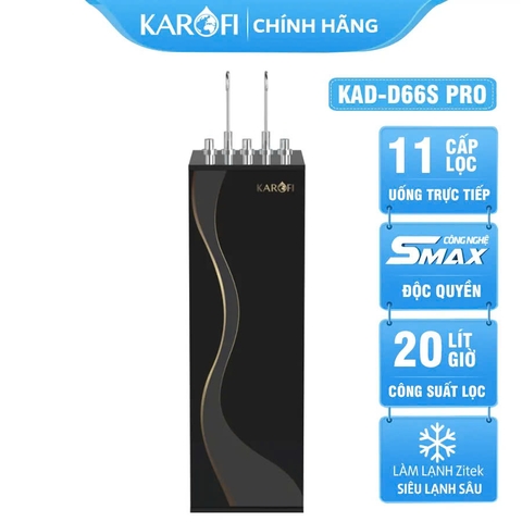 Máy lọc nước nóng lạnh Karofi KAD-D66S PRO - 11 Lõi