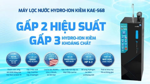 Máy lọc nước Hydro-ion kiềm Karofi KAE-S68
