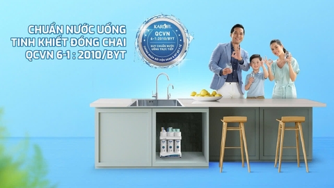 MÁY LỌC NƯỚC KAROFI KAQ-U05 PRO (10 lõi lọc)