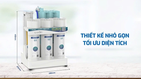 Máy lọc nước Karofi KAQ-U50K - 10 Lõi