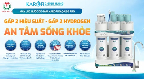 Máy lọc nước RO Karofi KAQ-U95 Pro ( 10 lõi )