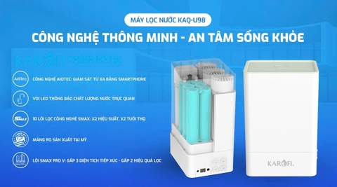 Máy lọc nước Karofi KAQ-U98 - 10 Lõi Thông Minh