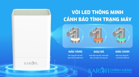 Máy lọc nước Karofi KAQ-U98 - 10 Lõi Thông Minh