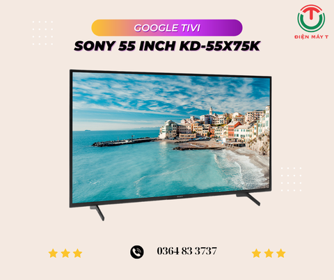 Google Tivi Sony 4K 55 inch KD-55X75K