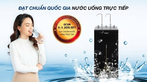 Máy lọc nước RO nóng nguội lạnh Hydrogen Kangaroo 10 lõi KG10A13