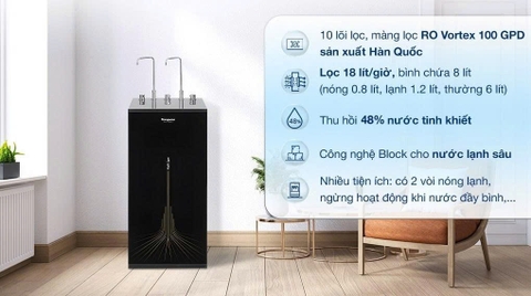 Máy lọc nước RO nóng nguội lạnh Hydrogen Kangaroo 10 lõi KG10A13