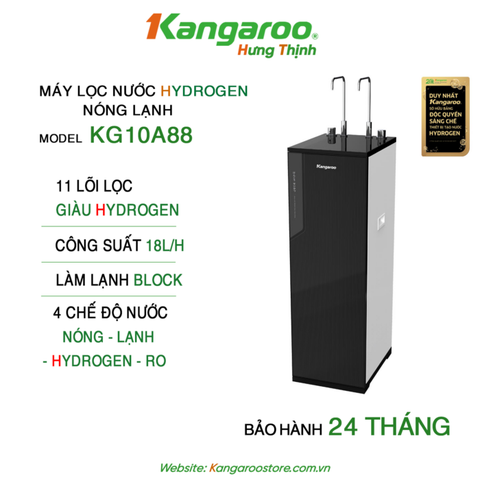 Máy lọc nước Kangaroo Hydrogen nóng lạnh KG10A88