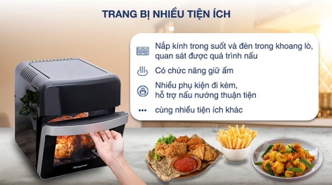 Lò chiên không dầu Kangaroo 12.5 lít KG12AF6A