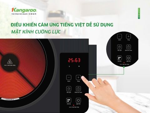 Bếp hồng ngoại đơn Kangaroo KG20IFT2