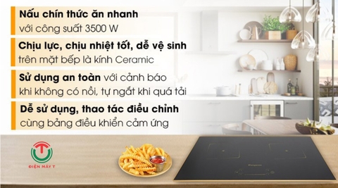 Bếp điện từ đôi Kangaroo KG438i