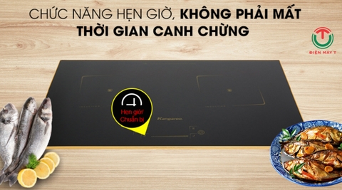 Bếp điện từ đôi Kangaroo KG438i