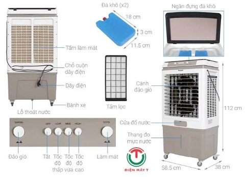 Quạt điều hòa Kangaroo KG50F99